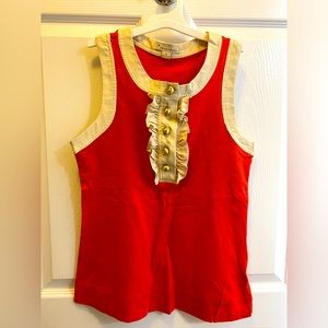 Orange and gold Twentyone tank in great condition hardly worn